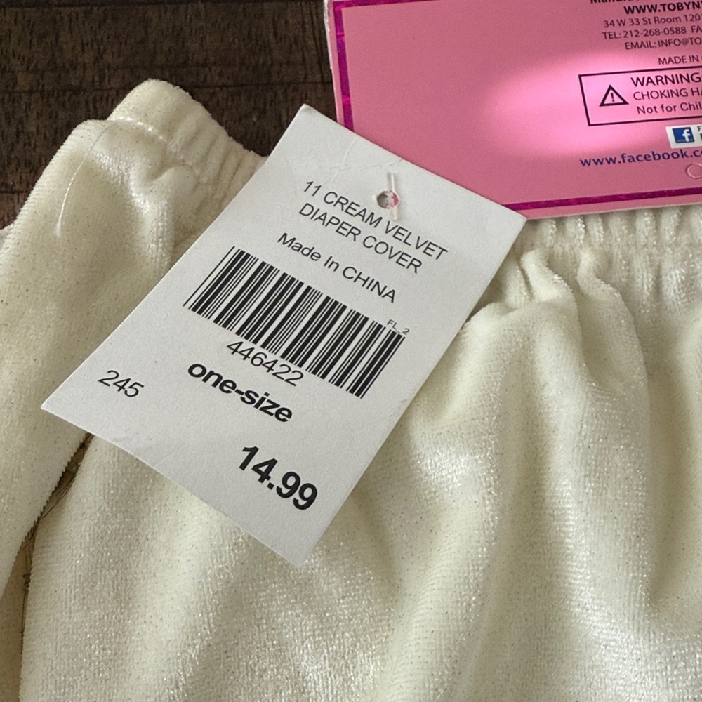 Cream Ruffle Baby Bloomers - Picture 4 of 5